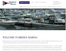 Tablet Screenshot of bridgemarinama.com